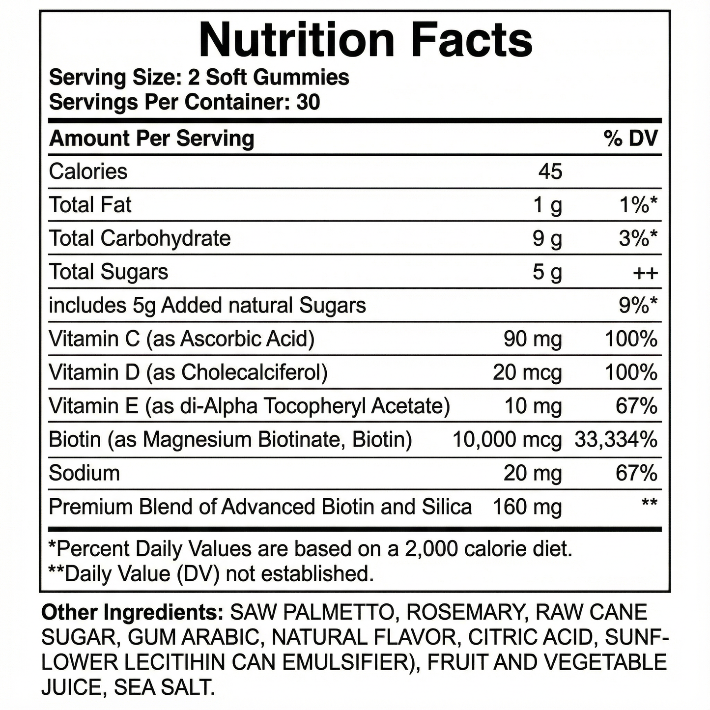 Révia™ Hair Vitamins Gummies